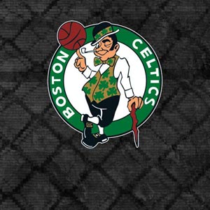 NBA Boston Celtics Dark Rust Xbox 360 (Includes HDD) Skin