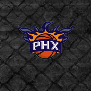 NBA Phoenix Suns Dark Rust Xbox 360 Slim (2010) Skin