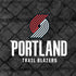 NBA Portland Trail Blazers Dark Rust iPhone XS Clear Case