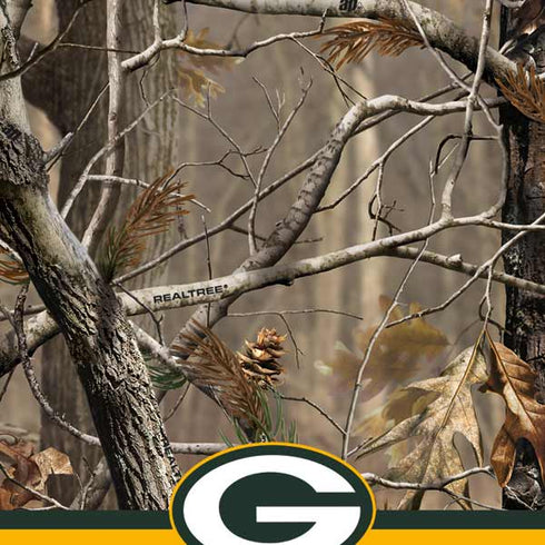 NFL Realtree Camo Green Bay Packers PS5 Slim Disk Bundle Skin