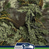 NFL Realtree Camo Seattle Seahawks iPhone XS Clear Case