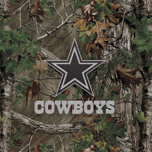 NFL Dallas Cowboys Realtree Xtra Green Camo Galaxy Z Fold3 5G Skin