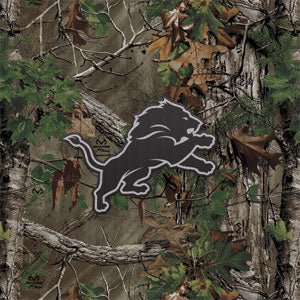 NFL Detroit Lions Realtree Xtra Green Camo Xbox 360 Slim (2010) Skin