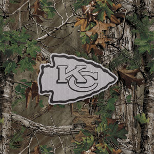 NFL Kansas City Chiefs Realtree Xtra Green Camo Playstation 3 & PS3 Slim Skin