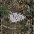 NFL Kansas City Chiefs Realtree Xtra Green Camo iPhone XS Clear Case