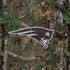 NFL New England Patriots Realtree Xtra Green Camo iPhone XS Clear Case