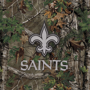 NFL New Orleans Saints Realtree Xtra Green Camo Wii (Includes 1 Controller) Skin