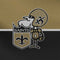 NFL New Orleans Saints Vintage Playstation 3 & PS3 Skin