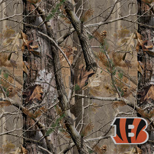 NFL Cincinnati Bengals Realtree AP Camo Galaxy S23 Ultra Skin
