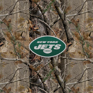 NFL New York Jets Realtree AP Camo Xbox 360 Slim (2010) Skin