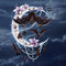Gothic Moon with Bats and Flowers by Sarah Richter MacBook Air 13in (2020) Case plus Skin