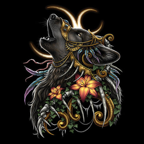 Wolf Howling by Sarah Richter iPhone 7 Folio Case