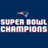NFL Patriots Super Bowl LIII Champions iPhone XS Clear Case