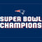 NFL Patriots Super Bowl LIII Champions Xbox 360 Slim (2010) Skin