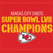 NFL Kansas City Chiefs Super Bowl LVII Champions Wii (Includes 1 Controller) Skin