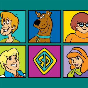Scooby Doo Scooby-Doo Crew Xbox 360 Slim (2010) Skin