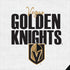 NHL Vegas Golden Knights Script iPhone XS Clear Case
