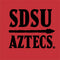 San Diego State University Aztecs Red Xbox 360 Slim (2010) Skin