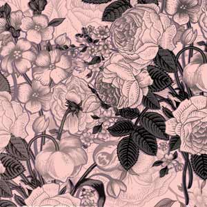 Rose Quartz Floral Fire TV Cube Skin