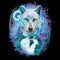 Night Wolf by Sheena Pike AWS DeepRacer Skin