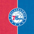 NBA Philadelphia 76ers Canvas Split iPhone XS Clear Case