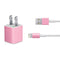 Smart Cover Pink iPhone Charger (5W USB) Skin