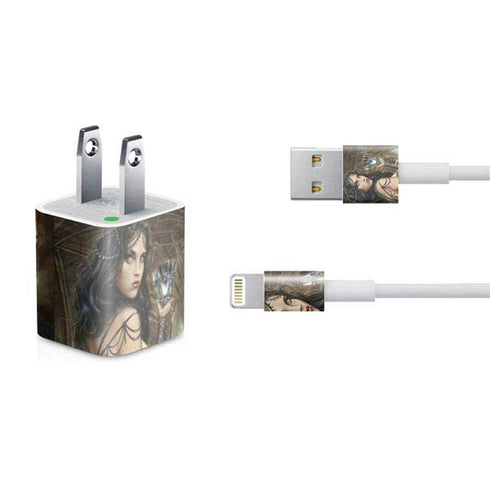 Alchemy Carta Name Of The Rose iPhone Charger (5W USB) Skin
