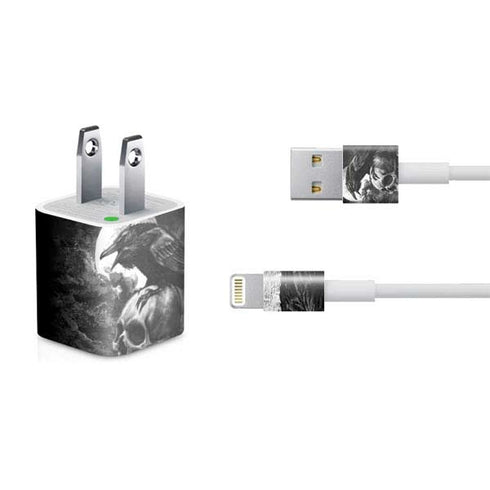 Alchemy Carta Poe's Raven iPhone Charger (5W USB) Skin