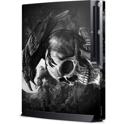 Alchemy Carta Poe's Raven Playstation 3 & PS3 Slim Skin
