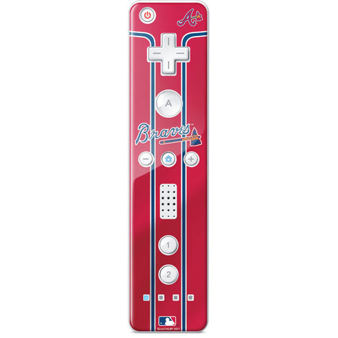 MLB Atlanta Braves Alternate/Away Jersey Wii Remote Controller Skin