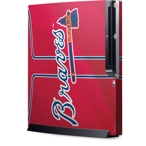 MLB Atlanta Braves Alternate/Away Jersey Playstation 3 & PS3 Slim Skin