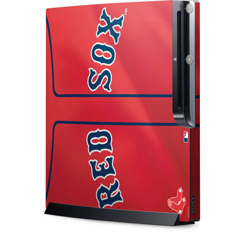 MLB Boston Red Sox Alternate/Away Jersey Playstation 3 & PS3 Slim Skin