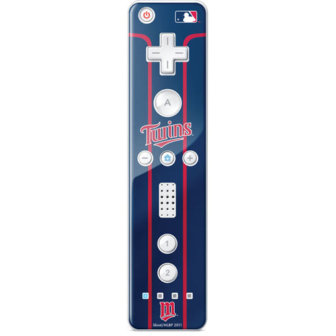 MLB Minnesota Twins Alternate/Away Jersey Wii Remote Controller Skin