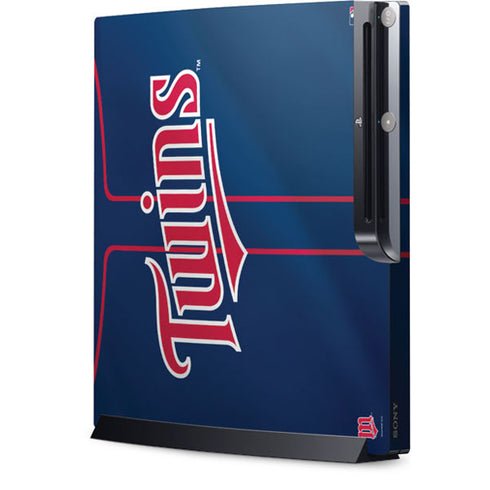 MLB Minnesota Twins Alternate/Away Jersey Playstation 3 & PS3 Slim Skin