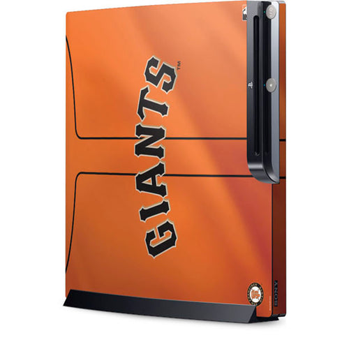 MLB San Francisco Giants Alternate Home Jersey Playstation 3 & PS3 Slim Skin