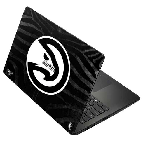 NBA Atlanta Hawks Black Animal Print Asus X502CA 15.6 Skin