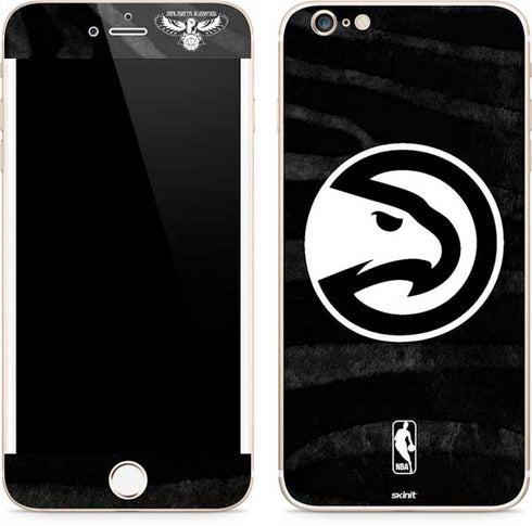 NBA Atlanta Hawks Black Animal Print iPhone 6/6s Plus Skin