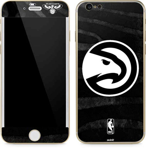 NBA Atlanta Hawks Black Animal Print iPhone 6/6s Skin