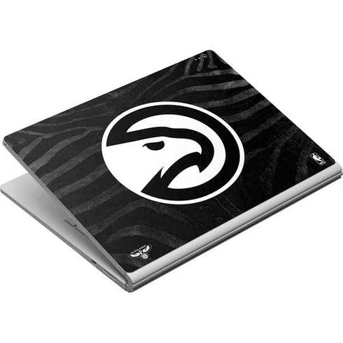 NBA Atlanta Hawks Black Animal Print Surface Book Skin