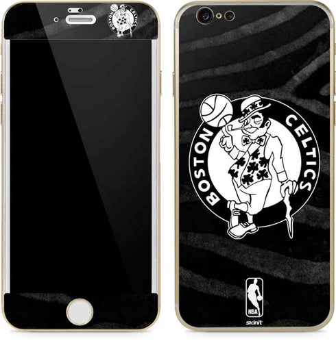 NBA Boston Celtics Black Animal Print iPhone 6/6s Skin