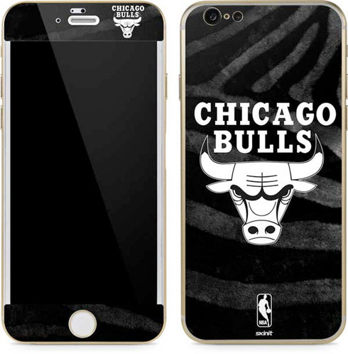 NBA Chicago Bulls Black Animal Print iPhone 6/6s Skin