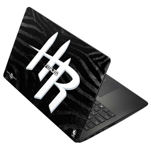 NBA Houston Rockets Black Animal Print Asus X502CA 15.6 Skin