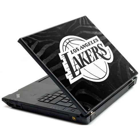 NBA Los Angeles Lakers Black Animal Print Lenovo T420 Skin