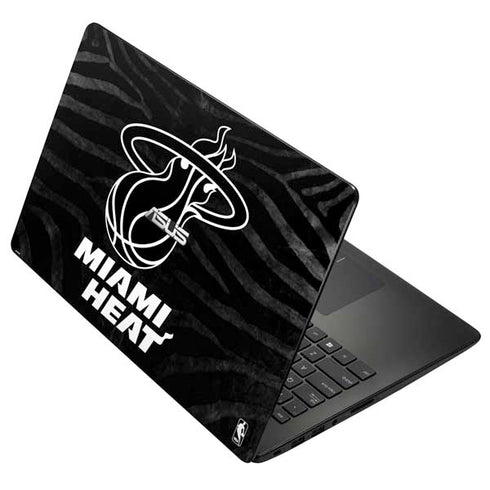 NBA Miami Heat Black Animal Print Asus X502CA 15.6 Skin