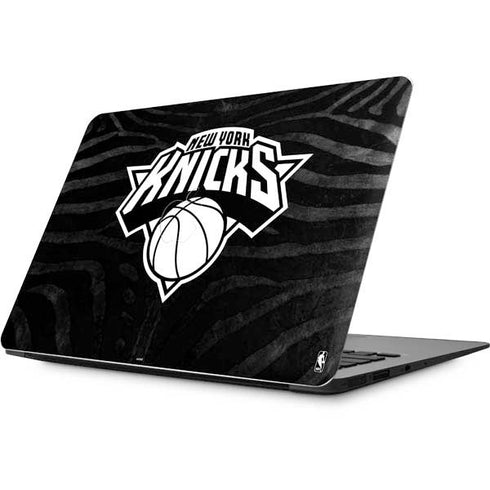 NBA New York Knicks Black Animal Print Apple MacBook Skin