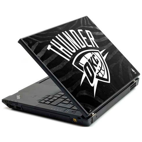 NBA Oklahoma City Thunder Black Animal Print Lenovo T420 Skin