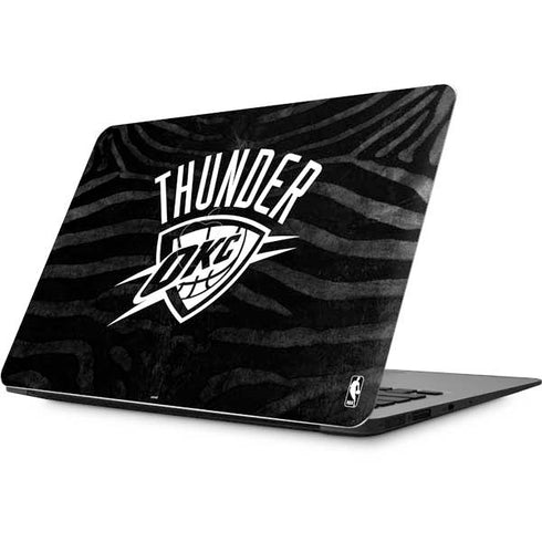 NBA Oklahoma City Thunder Black Animal Print Apple MacBook Skin