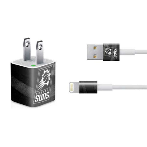 NBA Phoenix Suns Black Animal Print iPhone Charger (5W USB) Skin