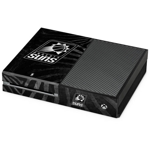 NBA Phoenix Suns Black Animal Print Xbox One Console Skin