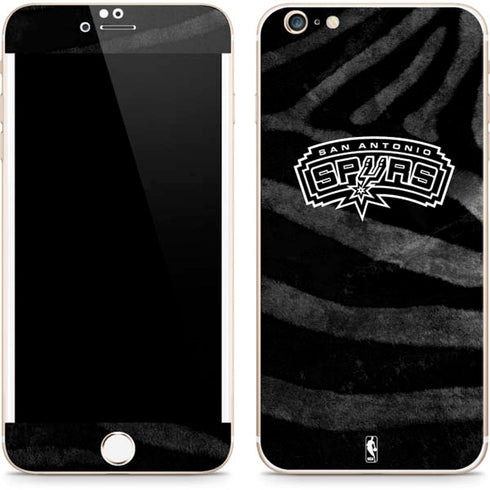 NBA San Antonio Spurs Black Animal Print iPhone 6/6s Plus Skin